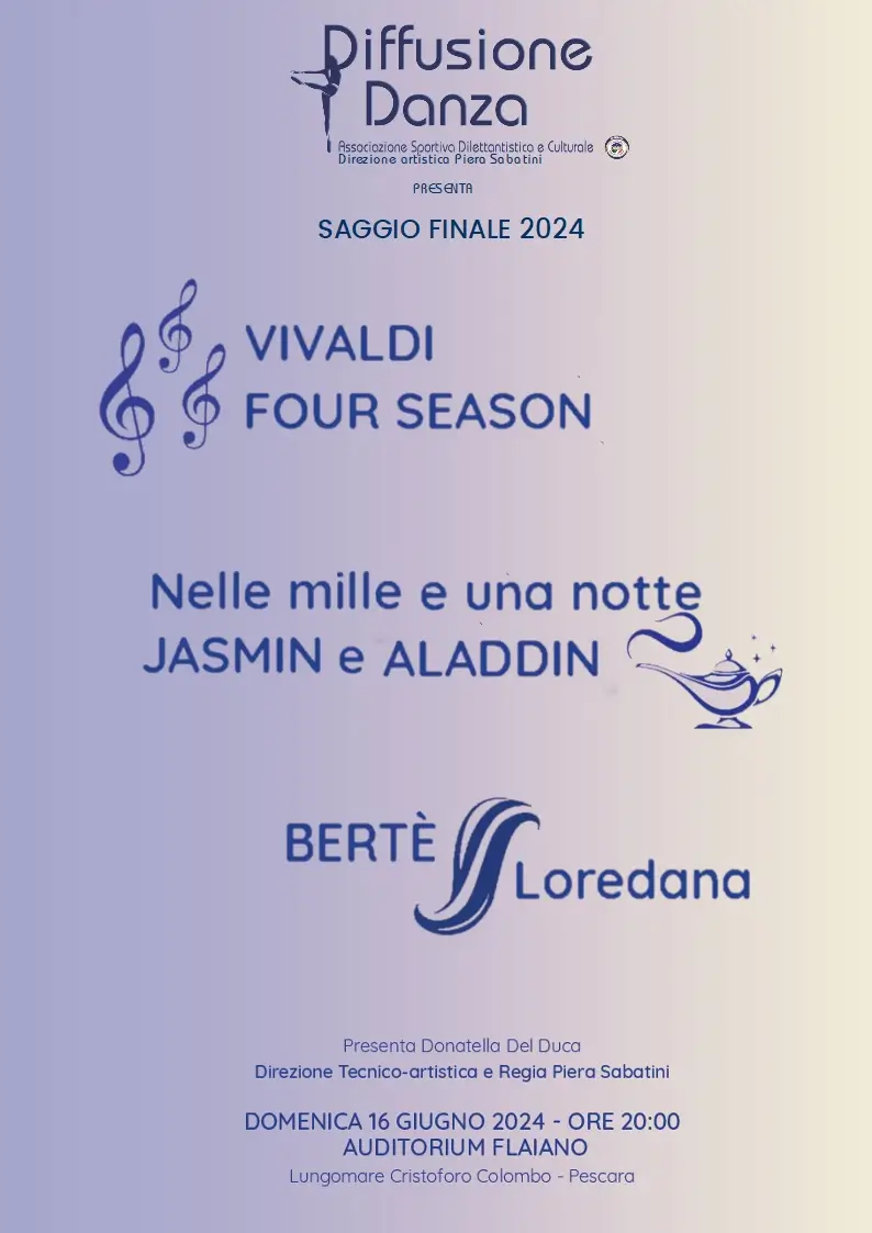 SAGGIO Finale 2024